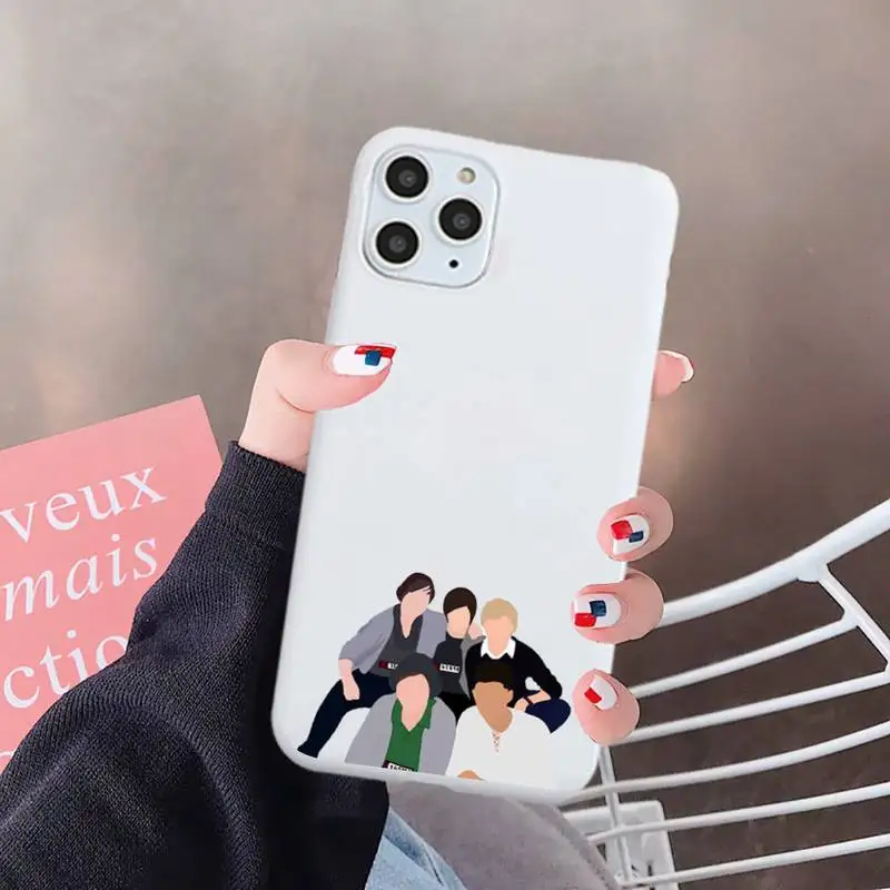 

Louis Tomlinson One Direction Phone Case Candy Color for iPhone 6 7 8 11 12 s mini pro X XS XR MAX Plus
