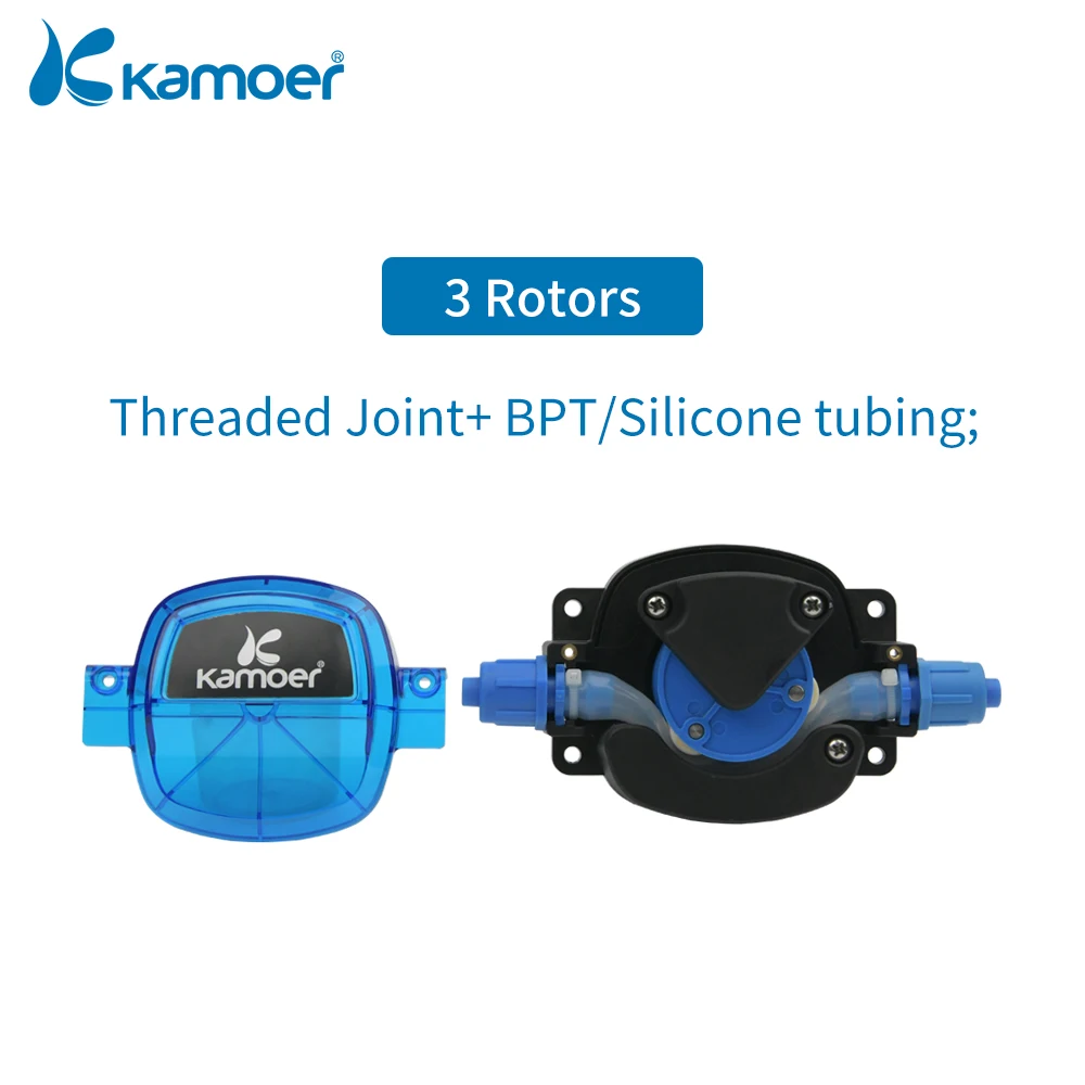 

Kamoer 328SALE KHL Peristaltic Pump Stepper Motor (High precision 24V, 1800ml/min) High Flow Long Lifetime for Transfer Liquid