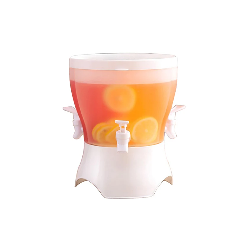 

5000ml Cold Water Jug Household Can Rotate with Faucet Fruit Teapot Kettle