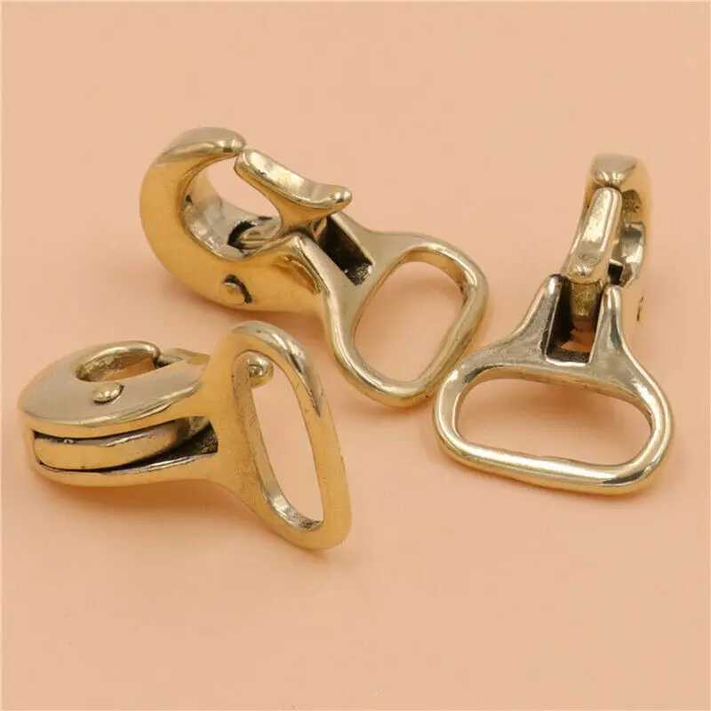 Твердая латунная защелкивающаяся застежка крючок с зажимом в форме рта орла