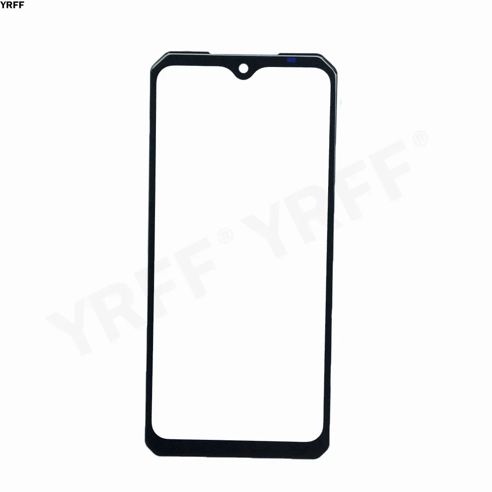 for oukitel s95 pro phone glass panel for oukitel c17 pro no mobile touch screen front outer glass repair parts good quality free global shipping