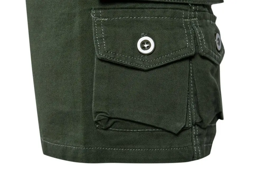 

Cargo Shorts Men 2020 New Bermuda Male Summer Work Pocket Lace Up Short Trousers Loose Casual Vintage Shorts Man Plus Size 30-38