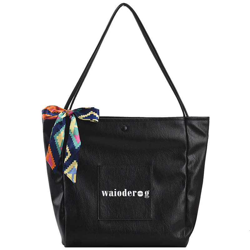 

2021 Spring and Autumn New Metal Frame Package Design Pearl PU Leather Bag Women Cute Shoulder Tote Designer Wide Handle Handbag