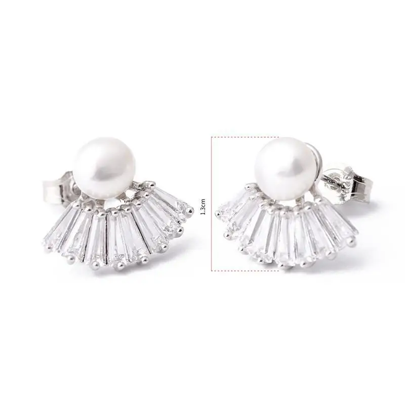 2021 новых осенью и зимой серьги иглы для женщин из натурального пресновдного