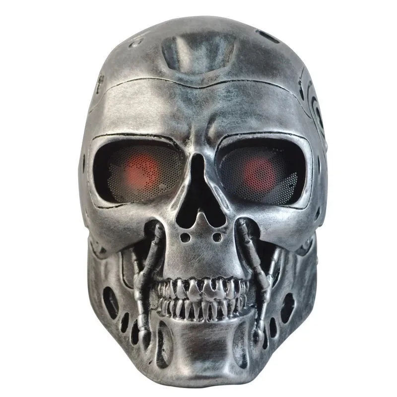 Классический реквизит для косплея Terminator T800 маска робота ужасного черепа шлем
