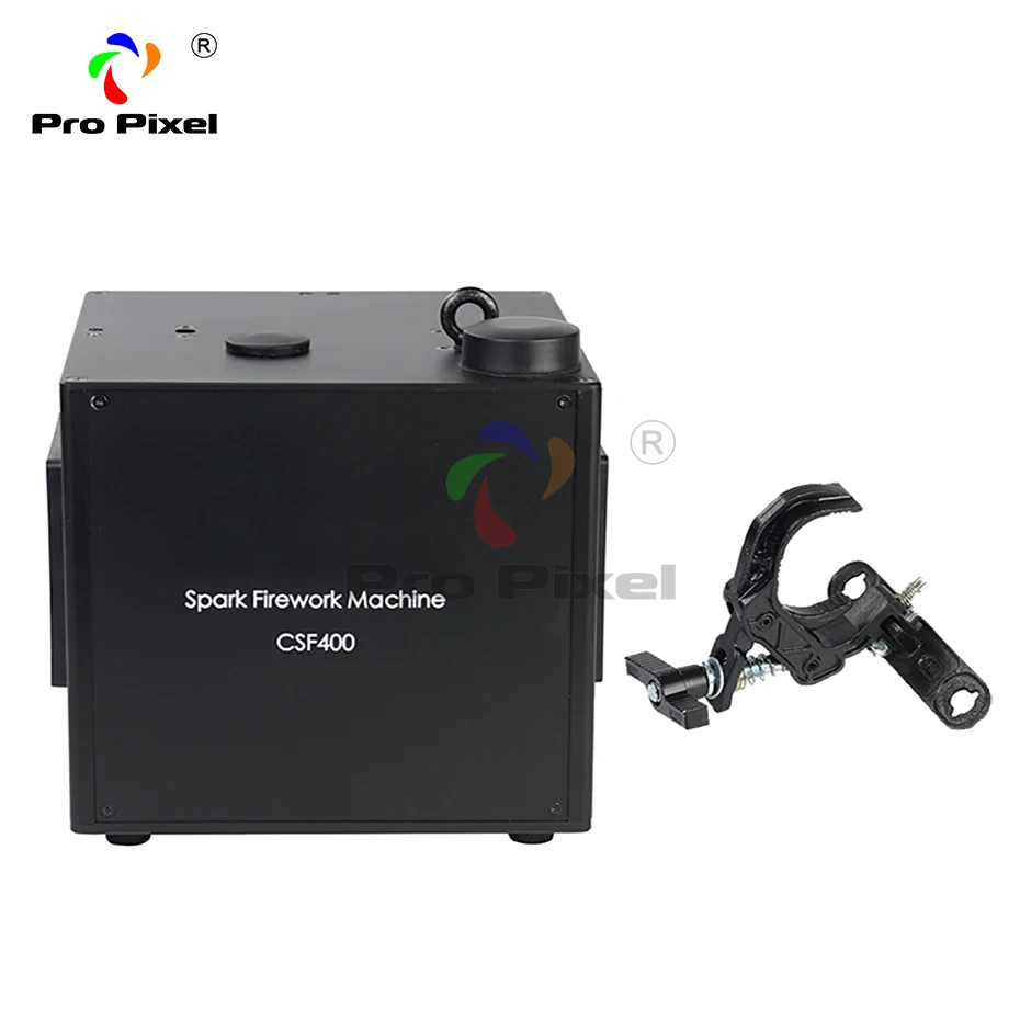 2 шт. с Flightcase и 10 Сумки косметическая пудра 400 Вт осень Spark фейерверк машина для свадебного торжества Dmx дистанционное управление