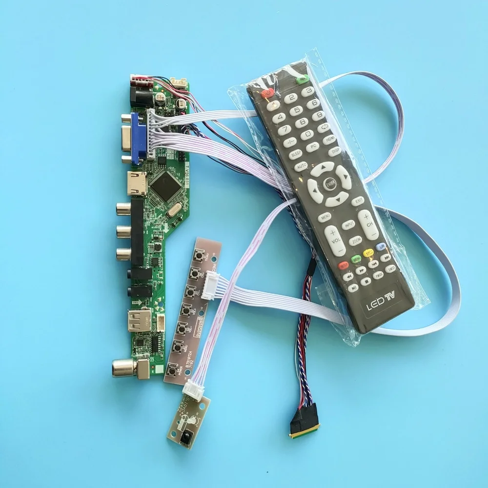 

kit for LP154WP3-TLAV 1440X900 15.4" TV AV HDMI USB 40pin LVDS Screen panel Controller board driver LCD LED remote VGA