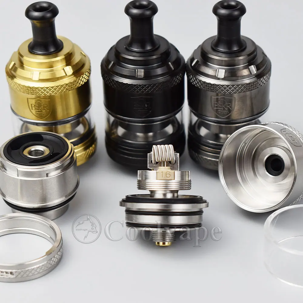 Бак-распылитель Berserker v2 MTL RTA 22 мм обслуживаемый поток воздуха с одной катушкой vs