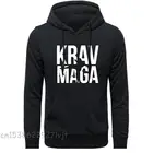 KRAV MAGA Забавный Графический Мужской стиль модная кофта с длинным рукавом Уличная одежда Большие размеры уличная одежда толстовки свитшоты