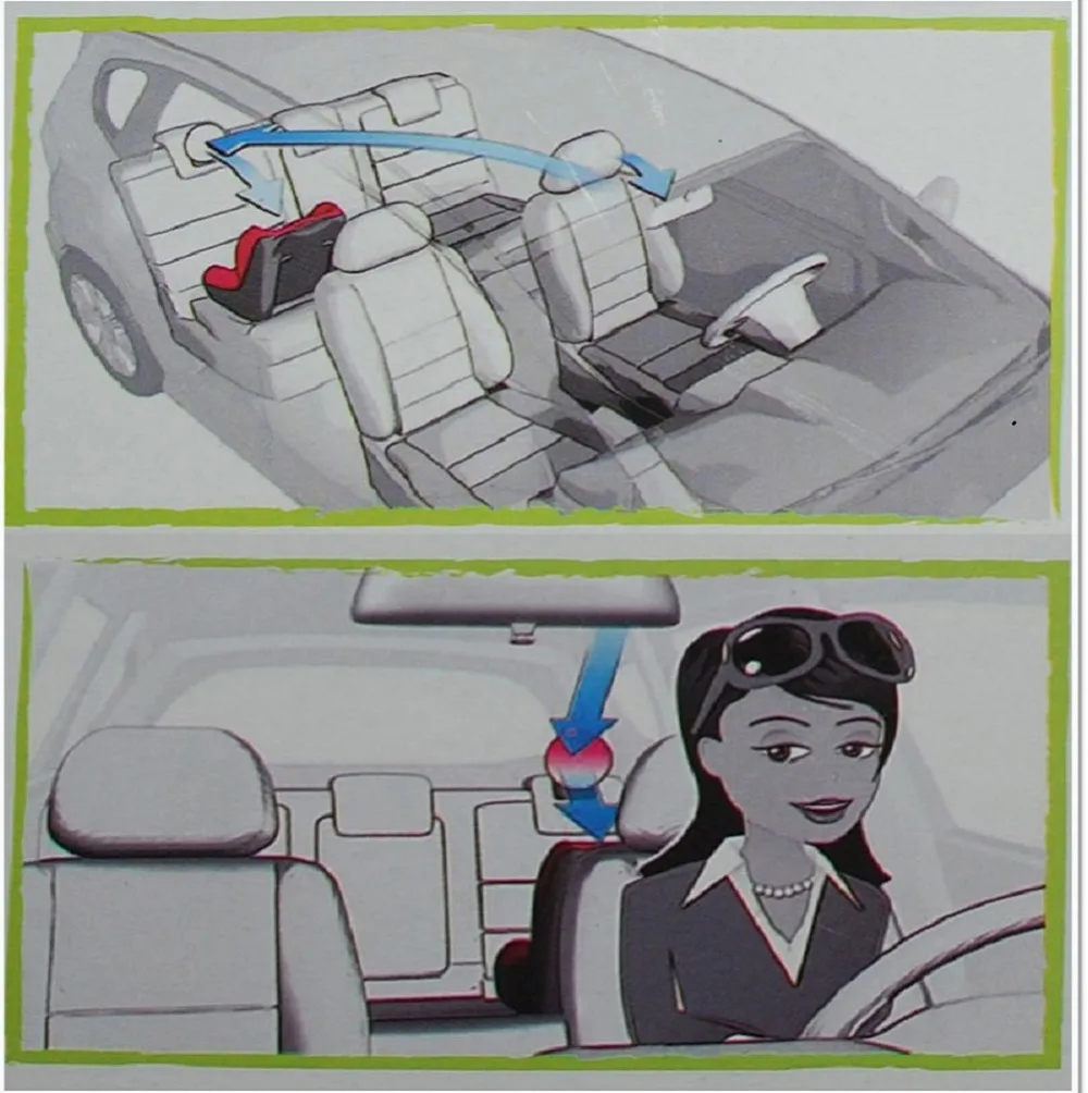 

Baby Car Mirror Safety View Back Seat Mirror Baby Facing Rear Ward Infant Care Round Shape Baby Kids Monitor Car Accessories