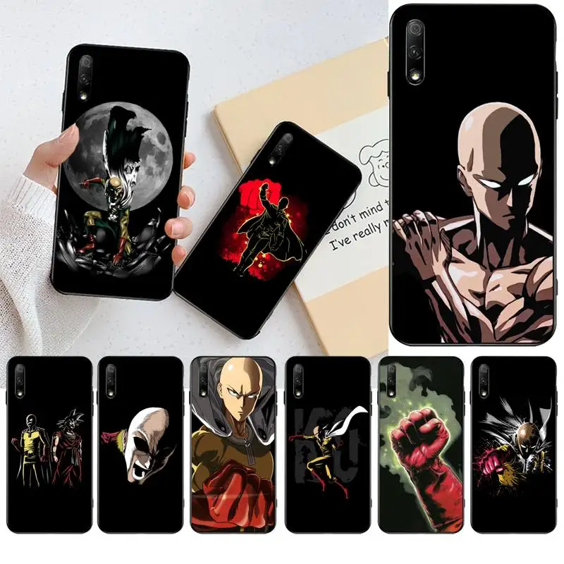 Dabieshu One Punch Man аниме роскошный уникальный чехол для телефона Huawei Honor 30 20 10 9 8 8x 8c v30 Lite