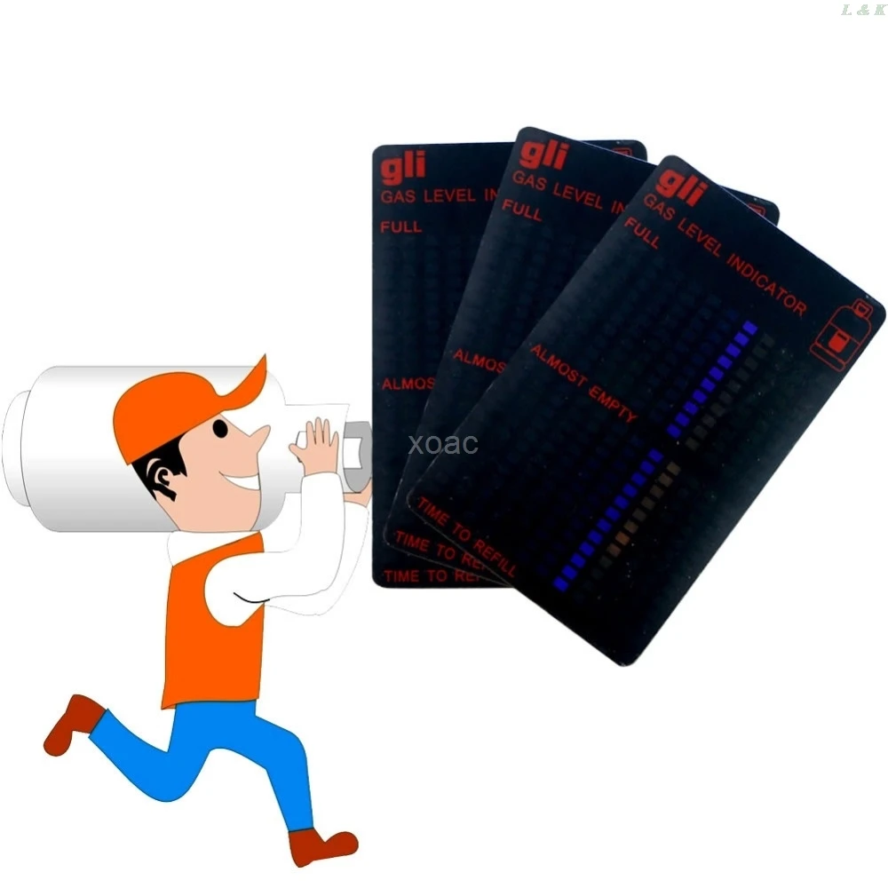 Практичный газовый баллон с пропановым баллоном индикатор уровня топливного