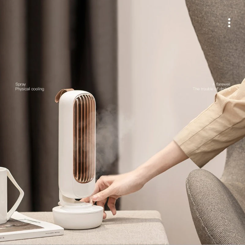 Портативный вентилятор с распылителем беслопастной USB-вентилятор для охлаждения
