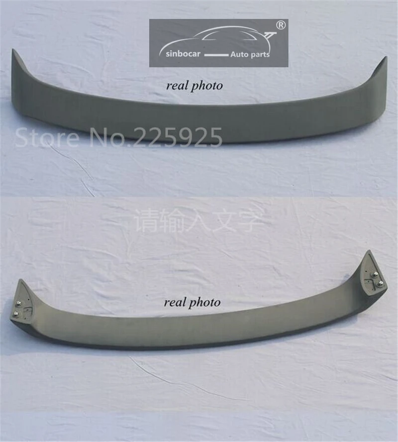 Окрашенный дефлектор в спортивном стиле задний спойлер из углеродного волокна