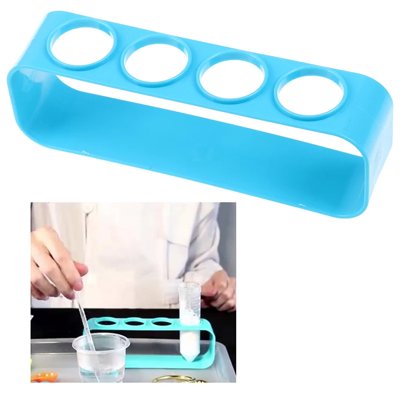 1 шт. Пластик Тесты для пробирок 4 отверстия Поддержка бюретка стенд Лаборатории