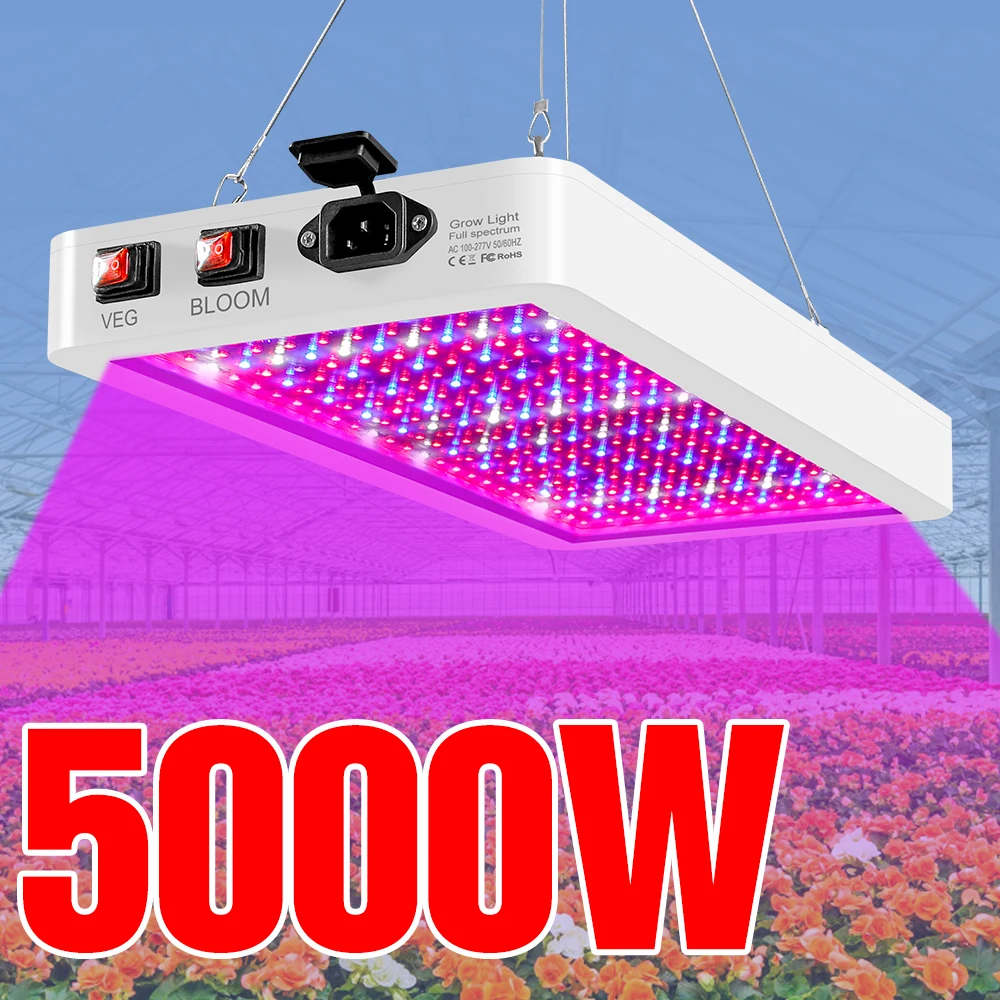 

Quantum Board LED Full Spectrum 220V Plant Grow Light LED Phytolamps 4000W 5000W Fito Lamps Indoor Seedlings Flower Growth Tent