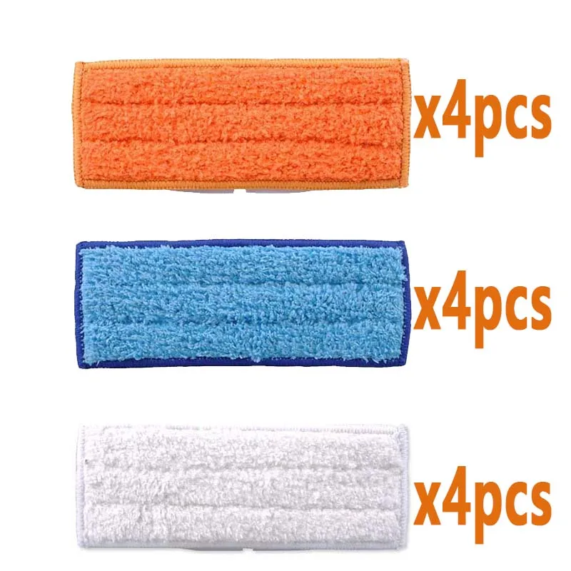 Моющиеся влажные подкладки сухая подкладка ткань для iRobot Braava Jet 240 241 набор