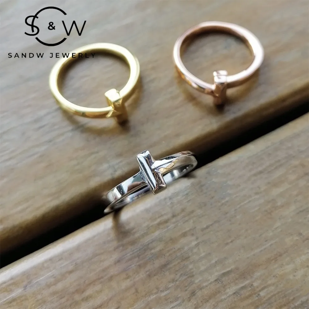 

Женские тонкие кольца из серебра 925 пробы, ювелирные изделия оригинальный 1:1 светильник роскошный подарок ко Дню Святого Валентина, высокое ...