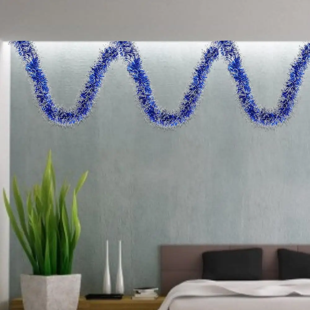 Рождественские украшения блестящий Рождественский венок декоративные наклейки