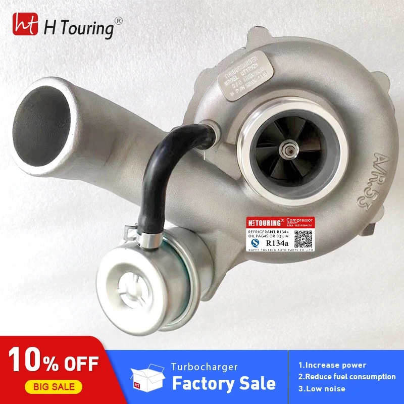 Турбокомпрессор GT1752S Turbo KIA Sorento 2.5L 2 5 CRDI 2002 07 D4CB 140HP 733952 28200 4A101 282004A101 5001S