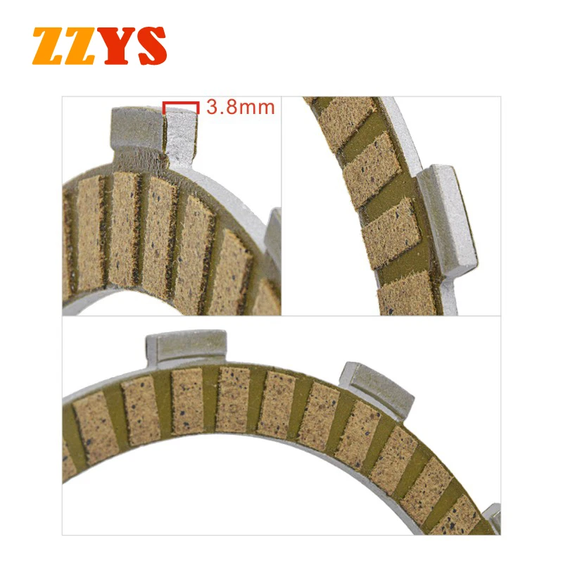 1000cc Мотоцикл сцепления пластина фрикционного диска комплект для HONDA VTR1000 SP-1 SP-2 VTR