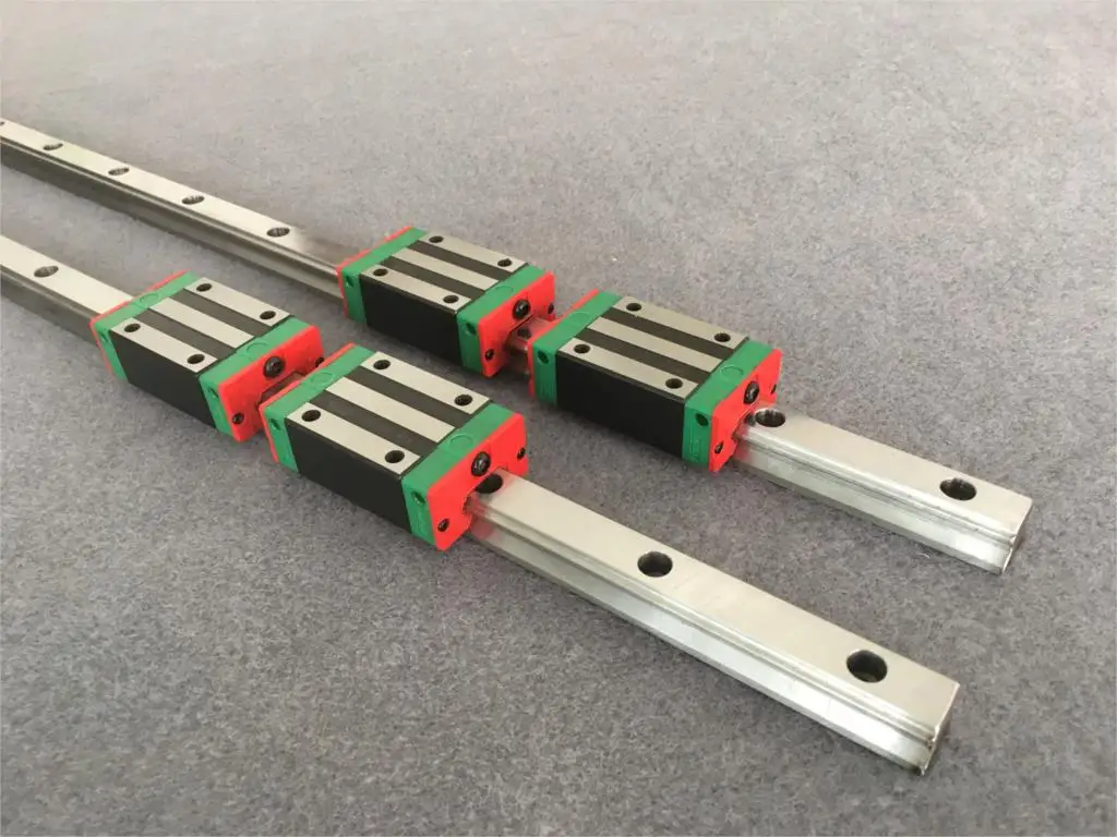 25 мм 2 шт. HGR25 линейный рельс 750 800 850 900 950 1000 CNC части и 4 HGH25CA или HGW25CA направляющий