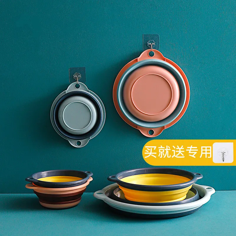 Складная раковина Бытовая пластиковая большая портативная сжатая для