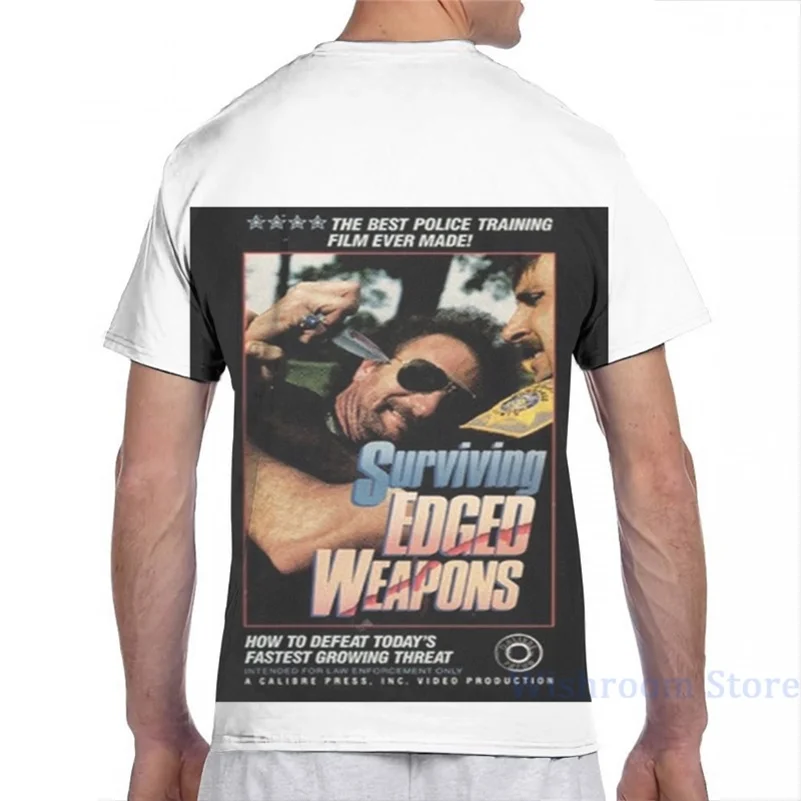 Футболка для мужчин и женщин модная рубашка с принтом выжившие края оружия топы