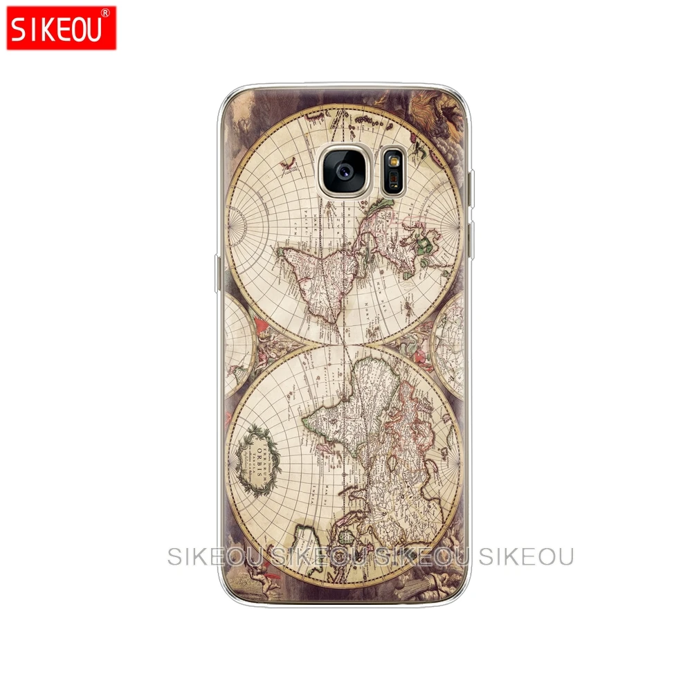 Мягкий силиконовый чехол SIKEOU из ТПУ для Samsung Galaxy S7 G930F G930FD G930W8 телефона|Бамперы| |