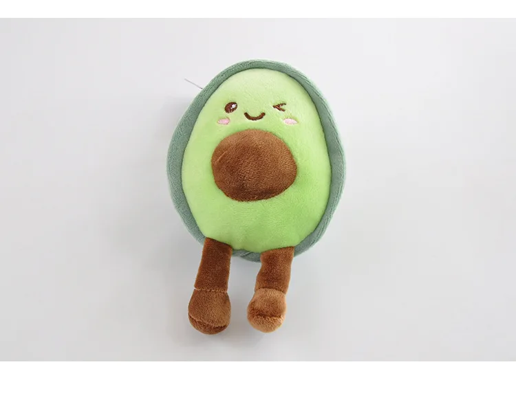Горячие авокадо плюшевые игрушки каваи милые фрукты мультфильм Lucky Doll мини подвесные игрушки подарки на день рождения