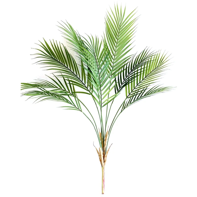 

Пластиковые искусственные пальмовые растения, зеленые пустынные украшения, Тропическое искусственное растение для сада, дома, джунглей, де...