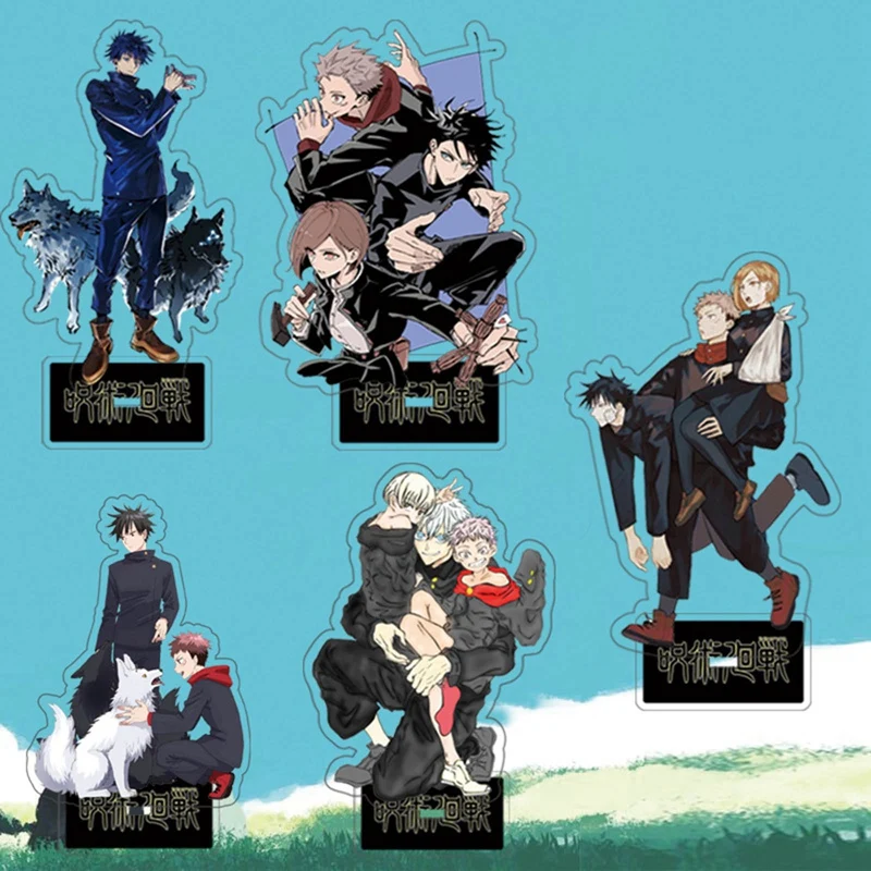 

Jujutsu Kaisen Sukuna Itadori Acrylic Stands Figure Desk Display Stands Ornament Fans Collective Gifts
