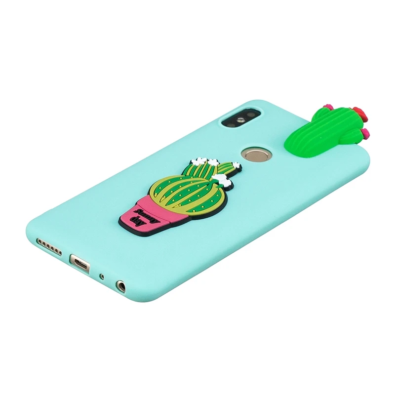 For Xiaomi Redmi Note 5 Pro Case Cover 3D Toy Panda Cactus Silicone Phone Case on Funda Xiaomi Redmi Note 5 5a Prime Xiomi Case image 5
