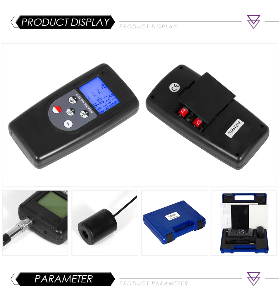 Landtek CM-200S измеритель цвета Цифровой точный лабораторный цветной imeter анализатор цвета для измерения разницы цвета между двумя цветами