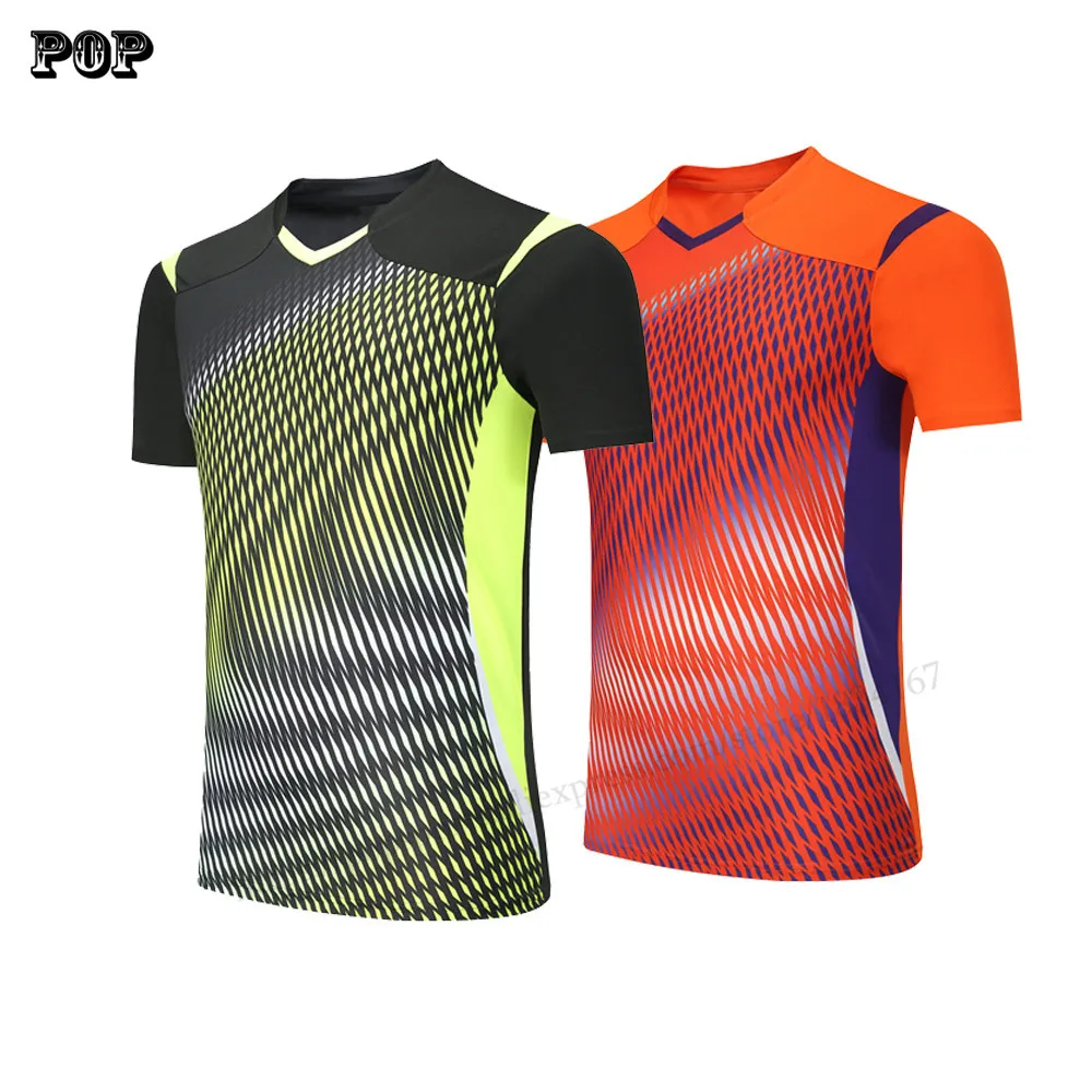 Рубашка для бадминтона 2020 мужские и женские Поло полосатые футболки рубашки