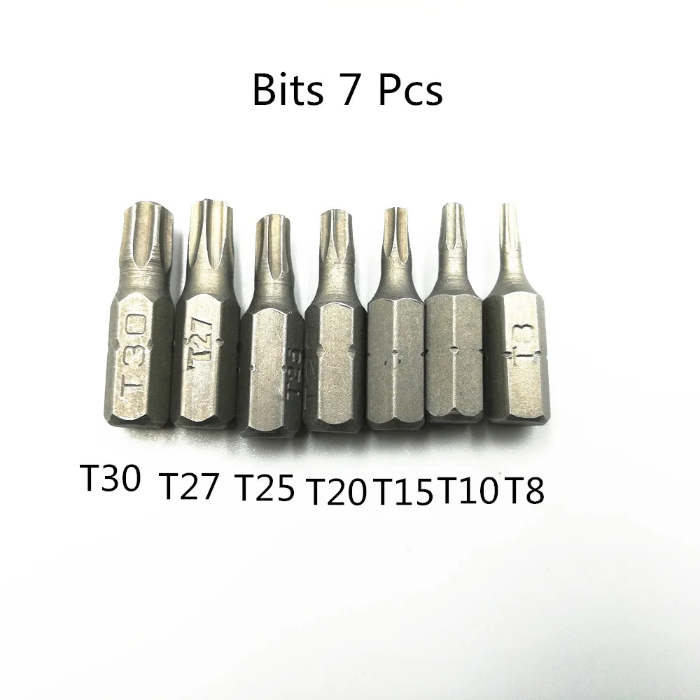 HS инструменты 30 шт. Torx Набор торкс инструмент женский мужской Torx E& T розетки набор ремонтных инструментов