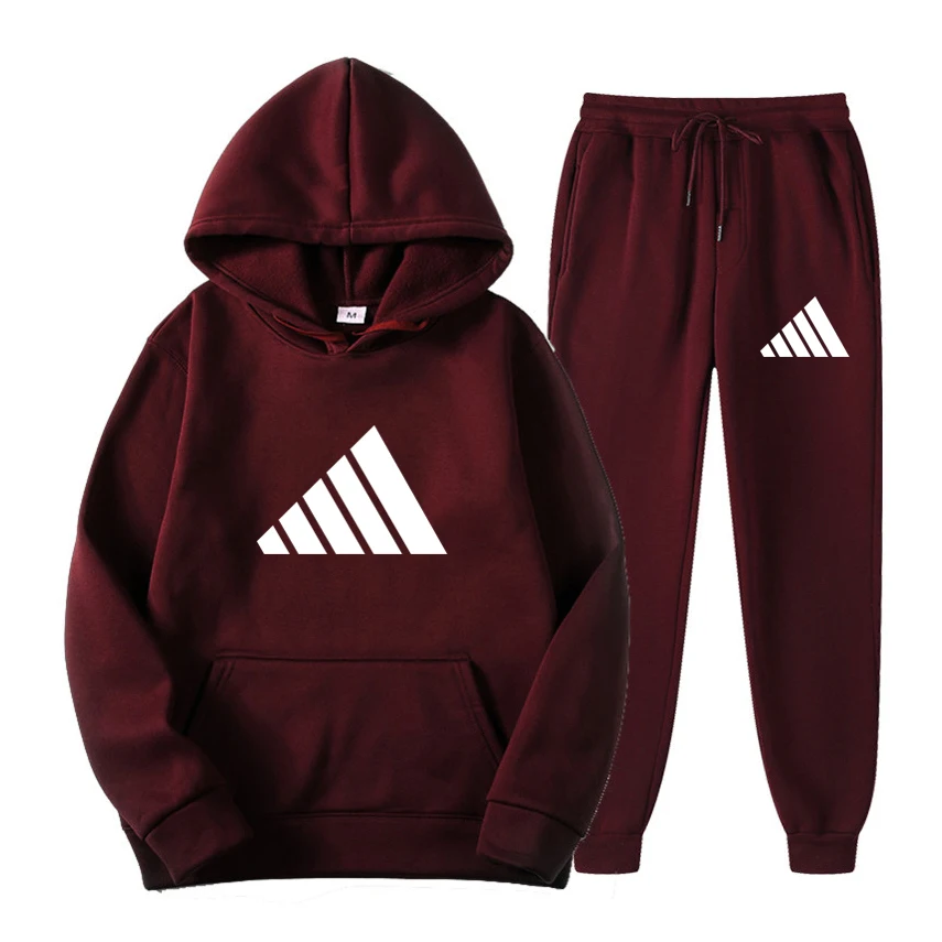 

SwBrand men's clothing casual hoodies sports casual trousers running fitness clothing two-piece hot sale men's clothing