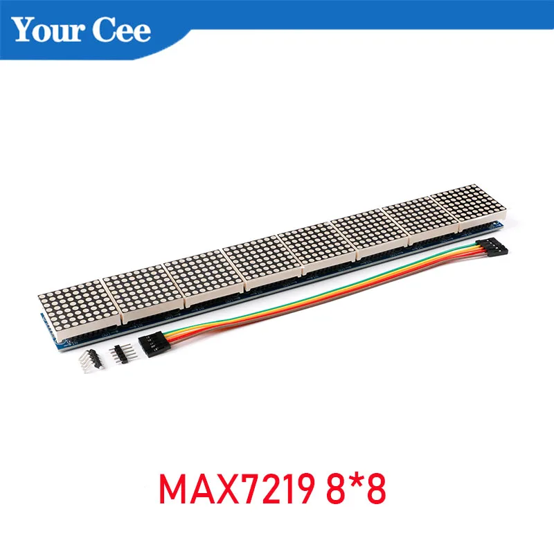 Матричный ЖК-дисплей MAX7219 8*8 модуль цифровой трубки для управления