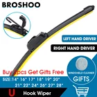 Универсальные бескаркасные силикагель силиконовые автомобильные стеклоочистители лобовое стекло стеклоочистители 14 