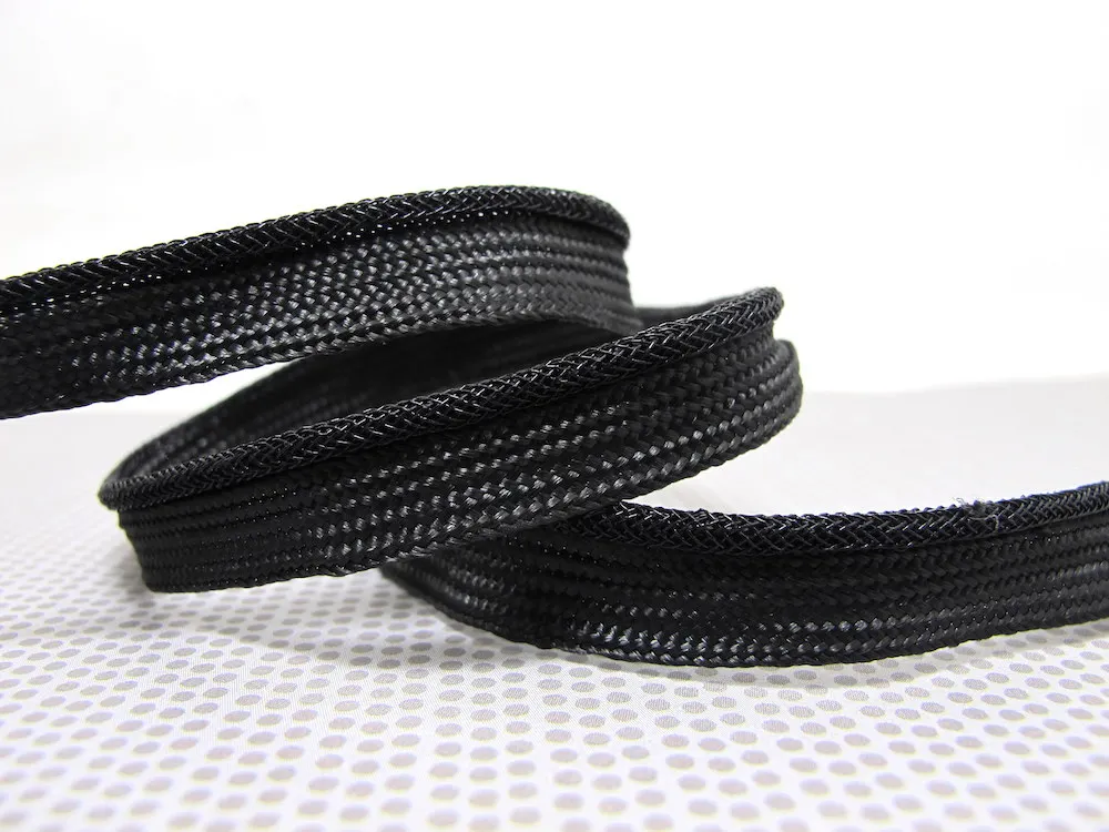 5 ярдов [черный] окантовка для губ корд обивки подушек отделка швейные