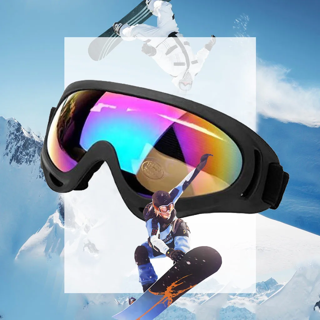 Высокое качество анти УФ лыжные очки Новые Лыжные Сноуборд мотоциклетные