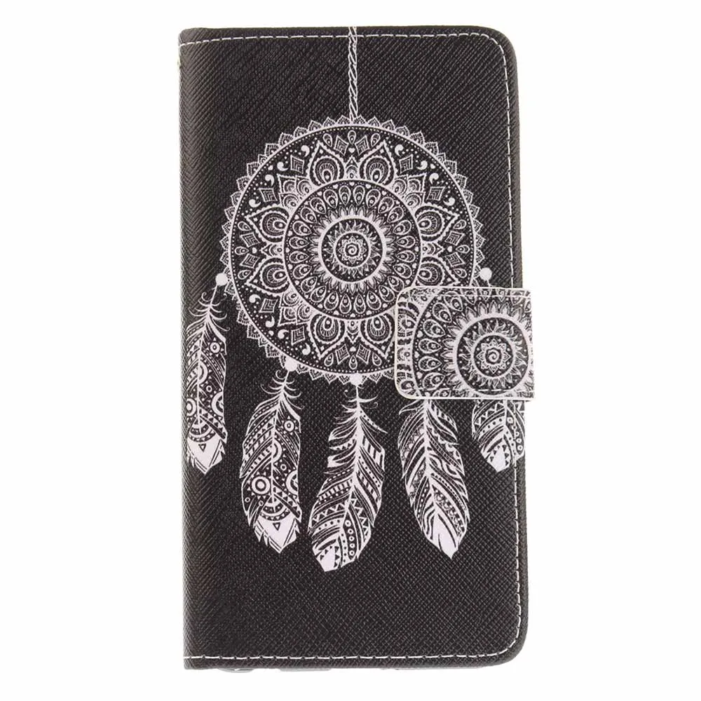 BlackWindChimes Искусственная кожа и силикон чехол для sony Xperia XZ1 Compact XZ XA2 Ultra C6 Coque C42 - Цвет: BlackWindChimes