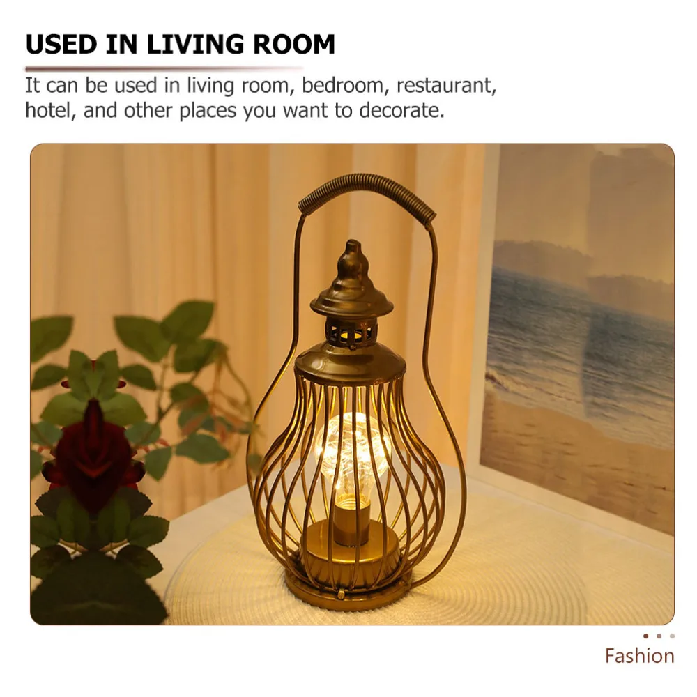 

1Pc Desktop Lamp Decor Simple Style Household Lamp Table Lighting Accessory