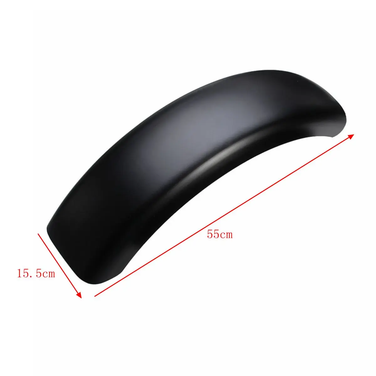 

New 6.1" Motorcycle Rear Fender Mudguard Black Steel Mudflap Splash Guard For Harley Bobber Chopper