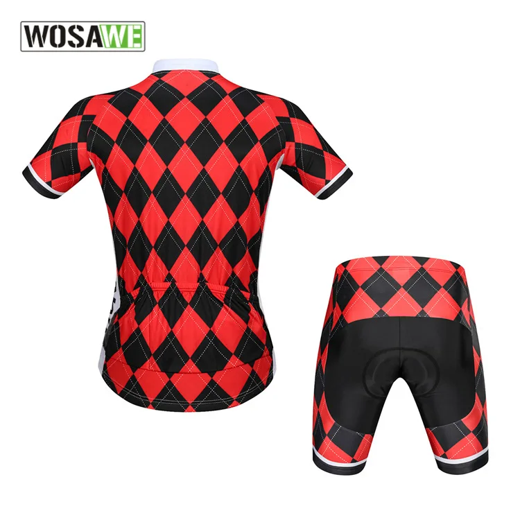 WOSAWE летняя мотоциклетная одежда велосипедная форма мужская с коротким рукавом