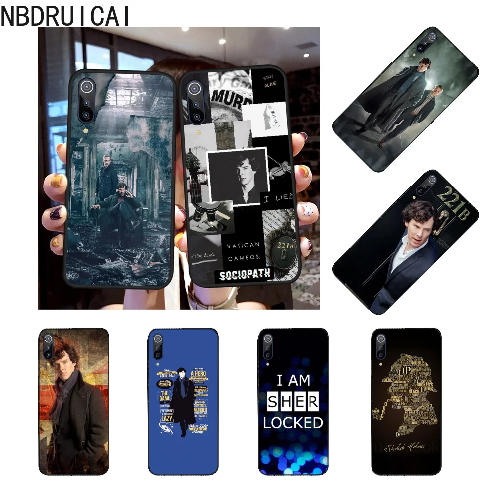 NBDRUICAI i am Sherlock Холмс окрашенный чехол для телефона Xiaomi Redmi Note 8 8A 7 6 6A 5 5A 4 4X 4A Go Pro Plus