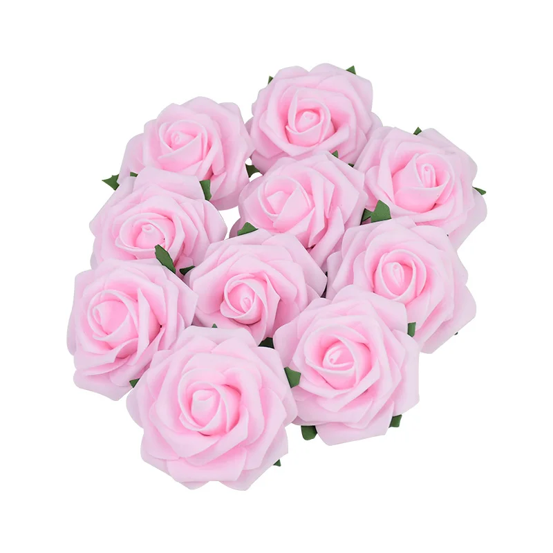 

10/20Pcs Artificial Rose Flower Head Home Decor Living Room Bedroom Props Valentine's Day Wedding Party Decorations Flowers