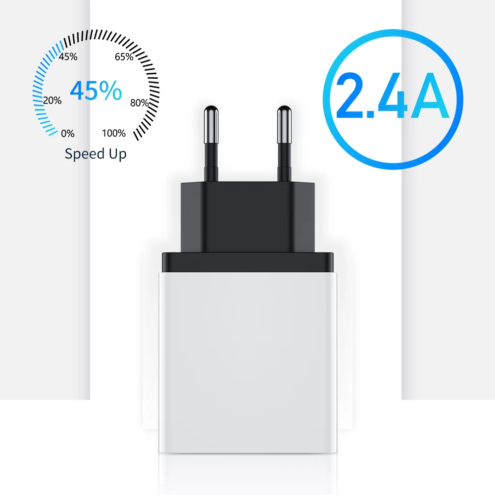 YKZ 3 USB зарядное устройство Быстрая зарядка 0 Зарядка адаптер 24 Вт мобильный