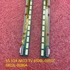2 шт.компл. светодиодный подсветка бар для LG 65UB950V 65UH6150 65UB9200 65UB9500 65UB9300 LC650EQD(FG)(F2) 65 V14 ART3 ТВ 6922L-0086A