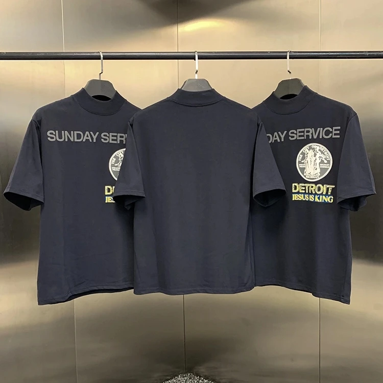 

JESUS IS KING Jesus FOG Kanye CPFM KANYE summer high street men's and women's short-sleeved T-shirt